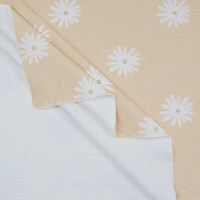 ORGANIC RIB JERSEY LA BELLE APRICOT