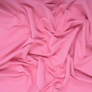 ORGANIC FRENCH TERRY BASIC FLAMINGO PINK