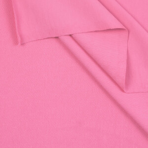 ORGANIC FRENCH TERRY BASIC FLAMINGO PINK