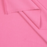 ORGANIC FRENCH TERRY BASIC FLAMINGO PINK