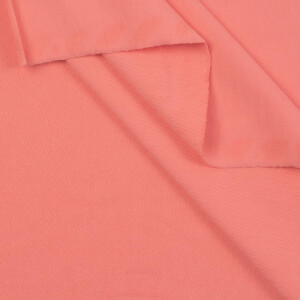 ORGANIC FRENCH TERRY BASIC SALMON PINK