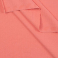 ORGANIC FRENCH TERRY BASIC SALMON PINK