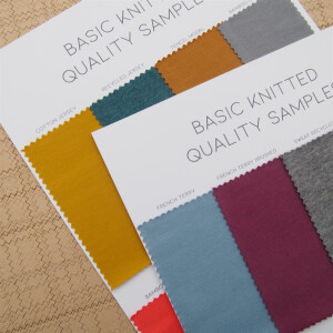 QUALITY SAMPLES KNITTED BASIC FABRICS