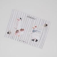 IRON ON SET COOLE GÄNSE