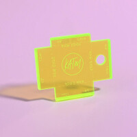 LABEL GAUGE KATM FLURO YELLOW