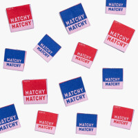 WOVEN LABEL MATCHY MATCHY KATM (10 pcs)