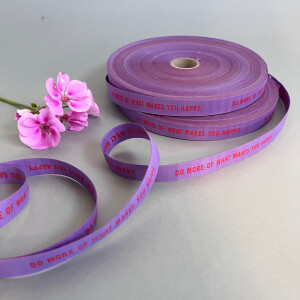 WEBBING HAPPY LILA ORANGE