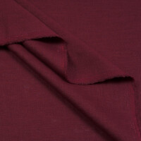 LINEN WASHED BORDEAUX