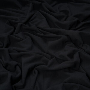 LEINEN JERSEY BASIC BLACK