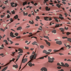 BAMBUS JERSEY LEO WILD ROSE