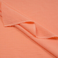 ORGANIC DOUBLE GAUZE BASIC CANTALOUPE MELON