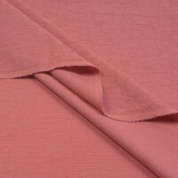 LINEN COTTON JACQUARD MARSALA