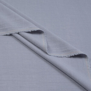 VISCOSE/LINEN BASIC BLUE STONE