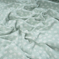 ORGANIC DOUBLE GAUZE MAUA MINT