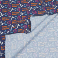 ORGANIC JERSEY HHL PETIT BLOOM BLUE