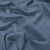 ORGANIC RIBBING 1X1 JEANS MELANGE