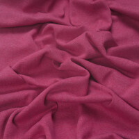 ORGANIC RIBBING 1X1 LAMPONE MELANGE