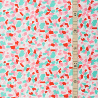 POPLIN LOBSTER ABSTRACT OFFWHITE