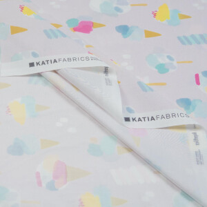 POPLIN ICE CREAM TIME SOFT LAVENDER