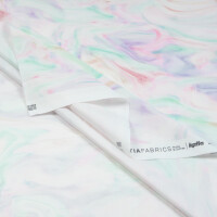 POPLIN HUMMINGBIRDS TIE DYE ECRU