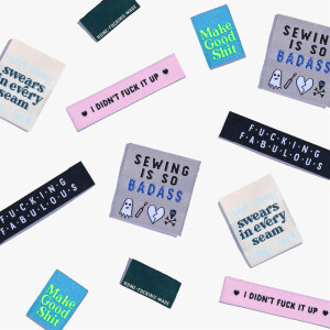 WOVEN LABEL THE SWEARY SEWIST 3.0 (6 pcs)