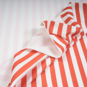 PERFORMANCE ACTIVEWEAR STRIPES CORAL/WHITE