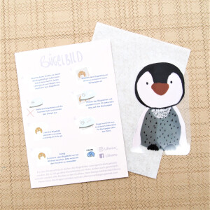 BÜGELBILD PINGUIN