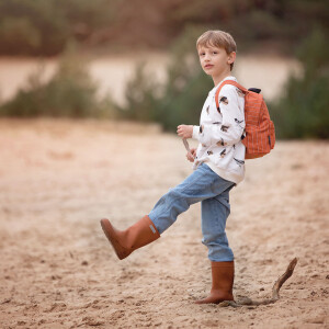 FRENCH TERRY ORNITHOLOGY SLIGHTLY BEIGE