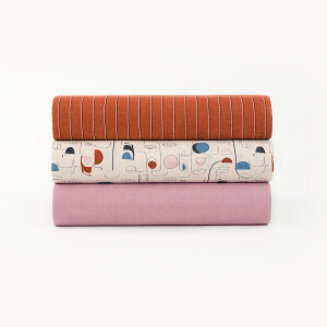 LINEN/VISCOSE SOLID ZEPHYR PINK