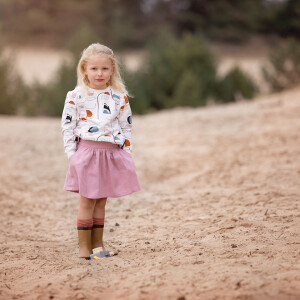 LINEN/VISCOSE SOLID ZEPHYR PINK