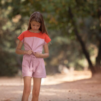 LINEN/VISCOSE SOLID ZEPHYR PINK