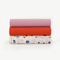 LINEN/VISCOSE SOLID ZEPHYR PINK