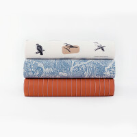 CANVAS GABARDINE TWILL LINES BOMBAY BROWN