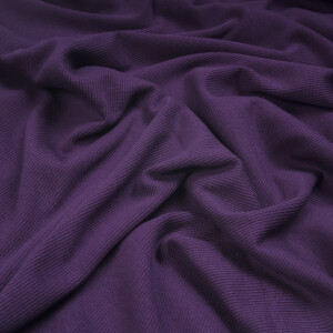 TENCEL RIB JERSEY NEVA PURPLE NIGHT