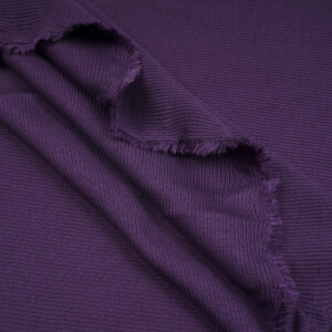 TENCEL RIB JERSEY NEVA PURPLE NIGHT