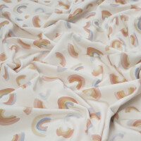 JERSEY FF LITTLE RAINBOW ECRU