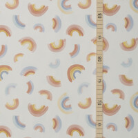 JERSEY FF LITTLE RAINBOW ECRU