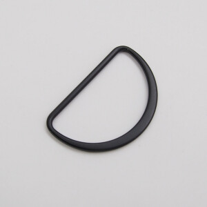 METAL D-RING 40 BLACK