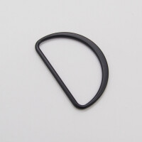 METAL D-RING 40 BLACK