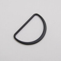 METAL D-RING 40 BLACK