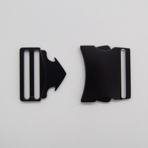 METAL BUCKLE 40 BLACK