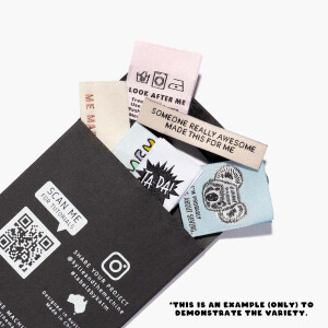 WOVEN LABEL MYSTERY PACK  (6 pcs)