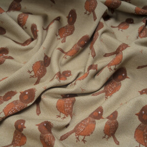 ORGANIC RIB JERSEY PIET SAND