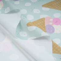 ORGANIC JERSEY GELATINO PASTEL BLUE