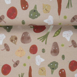 gerippter Ripp Jersey Rippjersey