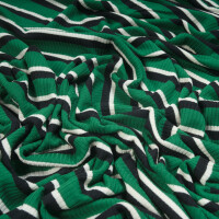TENCEL DERBY RIBBED STRIPE JERSEY FROG