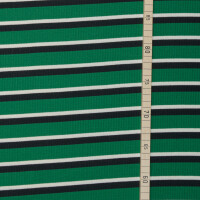 TENCEL DERBY RIBBED STRIPE JERSEY FROG