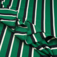 TENCEL DERBY RIBBED STRIPE JERSEY FROG
