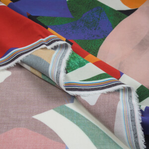 VISCOSE COLOURFUL ABSTRACT