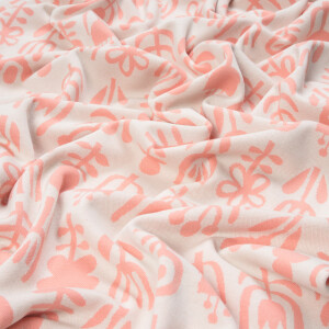 BIO JACQUARD DIVERSITY ECRU/ROSE